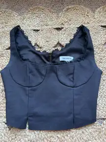 That’s So Fetch Black Crop Top