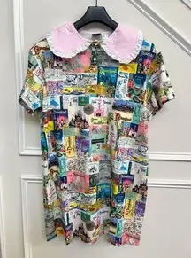 Disney  Parks 100 Era Collection Dress Retro Vintage Style XL New With Tags