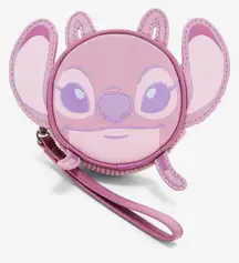 Loungefly Disney Lilo & Stitch Angel coin purse zippered pouch wristlet