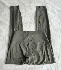 Lululemon Wunder Train High-Rise Tight 25" Grey Sage Size 6