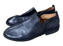 GENTLE SOULS Women ESSEX blacm Leather Flats Ankle Boot Shoes sz 7 M