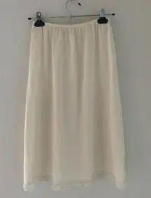 Vintage 70s Nylon Lingerie Skirt Slip