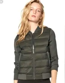 Lululemon goose Down & Around Bomber (Reversible) in Armory green woman size 12