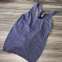 Victoria’s Sport Active Purple Tank Top Tie Back Racerback