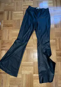 Pleather Bell Bottoms 