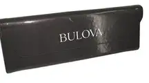 Bulova Black Triangle Eyeglass Case