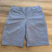 Orvis  Woman’s Blue Outdoor Hiking Fishing Bermuda Shorts