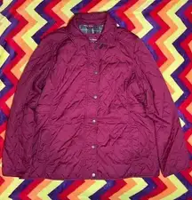 L.L.Bean  quilted riding jacket