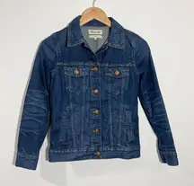 Madewell Classic The Jean Jacket in Briarwood‎ Wash Size XS