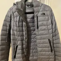 The North Face grey jacket