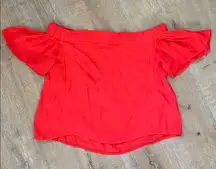 Off the shoulder top