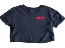 Ethos Encinitas California San Diego Cropped shirt Women’s Gray Large