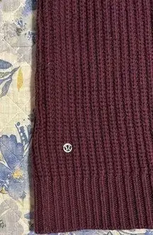 Lululemon Bring The Cozy Chunky Cable Knit Pullover Sweater