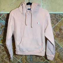 Champion UO Exclusive Classic C Patch Reverse Weave Hoodie Sweatshirt Medium