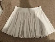 TNA Micro Mini Skort In White