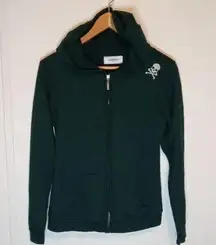 Soulcycle women's green full zip hoodie size Medium women