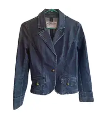 Levi Strauss Signature Vintage Blazer Denim Jean Jacket