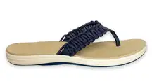 Sperry Seabrook Current Navy Fisherman Sandal 7M