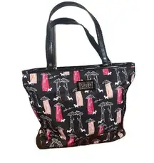 Lulu Guinness London Scottie Dog Shoulder Bag Small Tote Women