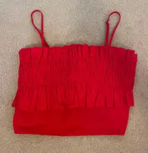 Boutique Red Tank