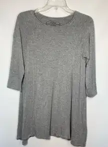Soma Women's Live Lounge Wear Raglan Tunic Loungewear Gray Small