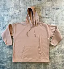 Zella Light Mauve Pink Fleece Hoodie Pullover Women's 1X