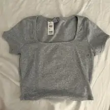 Grey Short Sleve Tank Tilly’s