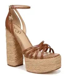 Sam Edelman Kade Ankle Strap Espadrille Platform Sandal Sandals Shoes
