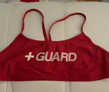 Lifeguard  Bikini Top