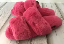 Pink Slippers, Size 9
