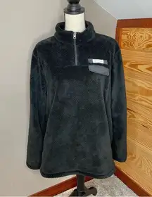 Black Fleece Classic Fit Quarter Zip Pullover Jacket XXL