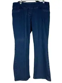 Falls Creek Women's Denim Jeggings Size 14 Short Blue