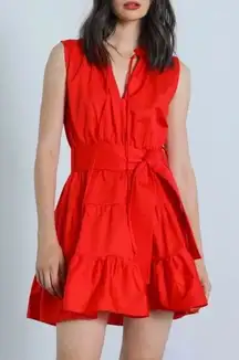 Karina Grimaldi Red Mini Dress