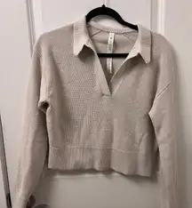 Lululemon Collared Merino Wool Blend Small