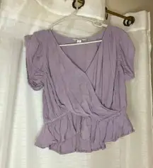 Arizona Jean Co Lavender Blouse