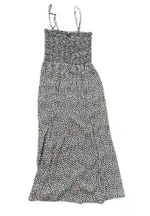 Revolve RESA Ashley Midi Black and White Floral Patterned Maxi Dress Medium