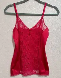 Vanity Fair | vintage satin lace lingerie tank