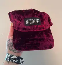 Pink Velvet Hat