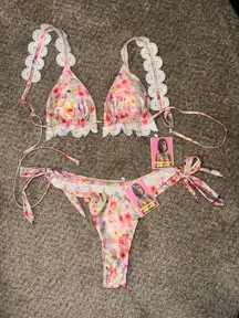 Strawberry Milk Mob Bikini Set