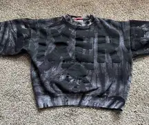 Mitchell & Ness Philadelphia 76ers cropped sweatshirt size small