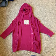 “Vintage” American Eagle Outfitters Hot Pink Cardigan