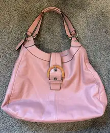 Coach Pink Soho Hobo Bag