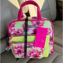 Betsey Johnson 3 piece suit case, hot pink & neon yellow floral
DISCONTINUED