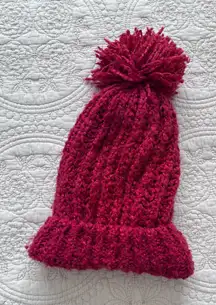 Cozy Knit Pom Pom Beanie