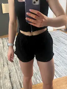 H&M Lace black shorts 