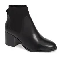 Steve Madden Black Ankle Booties
