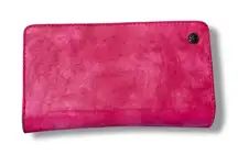 Case Me Wallet Phone Case Pink Faux Leather Multi-Compartment 6.5x4 Magnetic‎