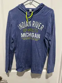 Indian River, MI hoodie, Sz M