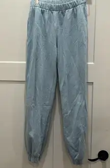 John Galt california light blue sweatpants