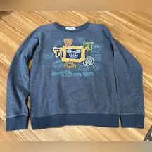Disney Parks Icons Navy Blue Sweater Size Small